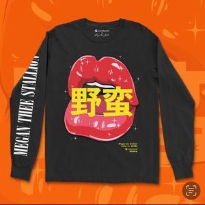 Megan The Stallion x Crunchy Roll Long sleeve tee shirt